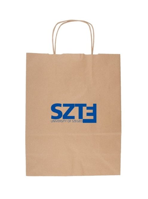University of Szeged logo medium paper bag