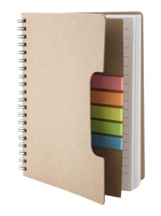 University of Szeged logo notebook with adhesive notes