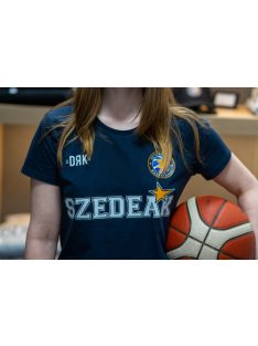 Szedeák női póló kék