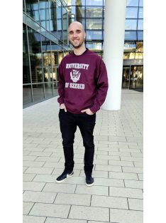 University of Szeged logo round neck sweatshirt
