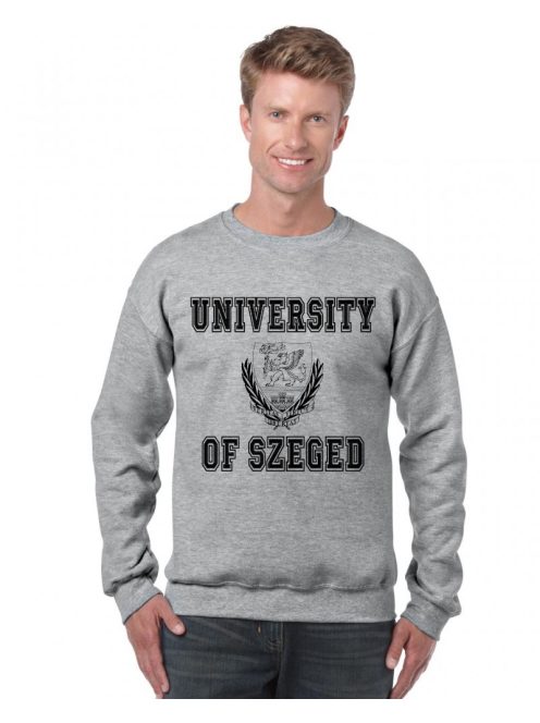 University of Szeged logo round neck sweatshirt