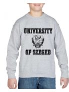 University of Szeged logo round neck sweatshirt