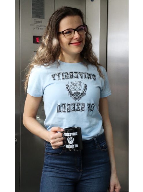 University of Szeged logo round neck T-shirt