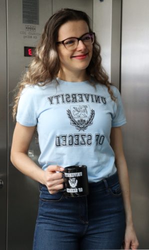 Szegedi Tudományegyetem logó Kereknyakú póló