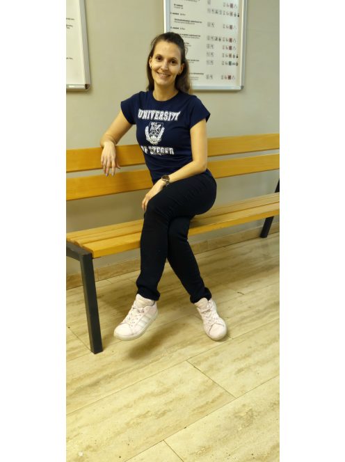 University of Szeged logo round neck T-shirt