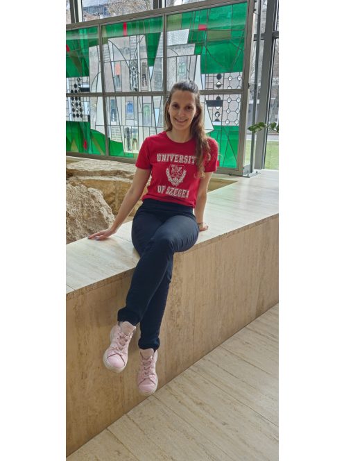 University of Szeged logo round neck T-shirt