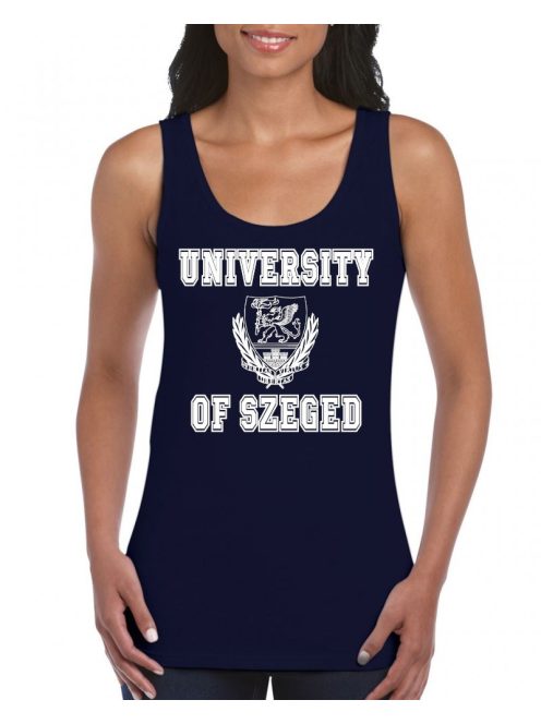 University of Szeged logo tank top