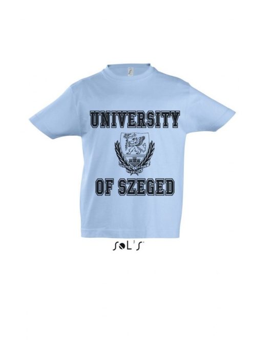 University of Szeged logo round neck T-shirt